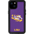 LSU Tiger Eye Logo iPhone 15 Plus Waterproof Case